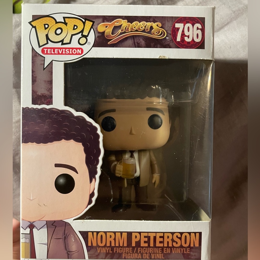 Cheers Norm Peterson- funko pop vinyl figure